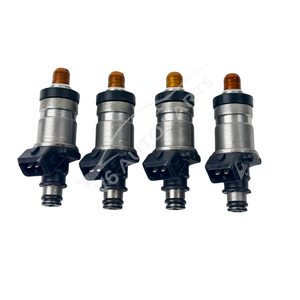 4 x 06164p13000 Fuel Injectors For 1993 - 1996 Honda Prelude MKV Coupe FWD 2.2L Petrol