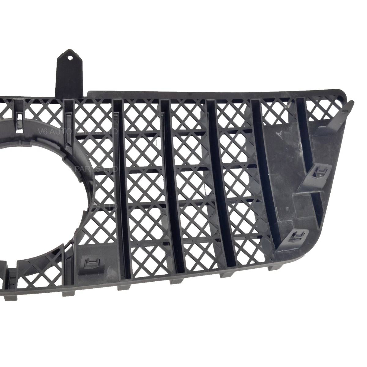 For Mercedes M-Class W164 Front GT Grille – Gloss Black (ML320/ML350/ML550, 2009–2012)