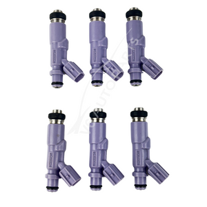 23250-70120 6 x GENUINE Fuel Injectors 1999 - 2005 LEXUS IS200 Petrol 2.0L 2.4 Valve Engine