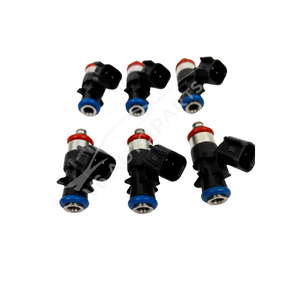 6X 0280158233 Fuel Injectors For 2011 - 2014 VOLKSWAGEN ROUTAN 3.6L Petrol MPV FWD