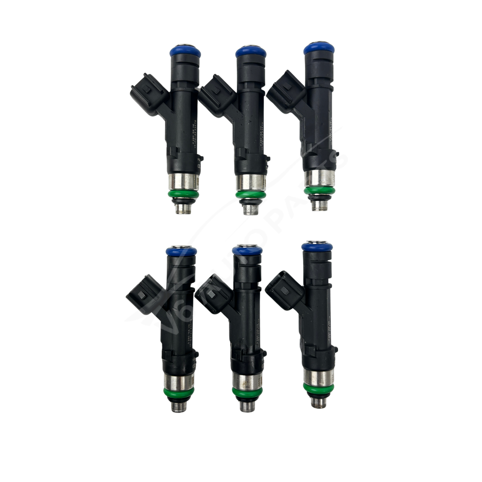 6 x 0280158119 Fuel Injectors For 2007 - 2010 Jeep Wrangler 3.8L 4dr 2dr Petrol RWD AWD