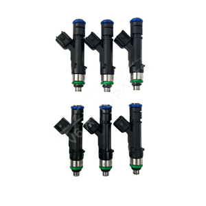 6 x 0280158119 Fuel Injectors For 2007 - 2010 Jeep Wrangler 3.8L 4dr 2dr Petrol RWD AWD
