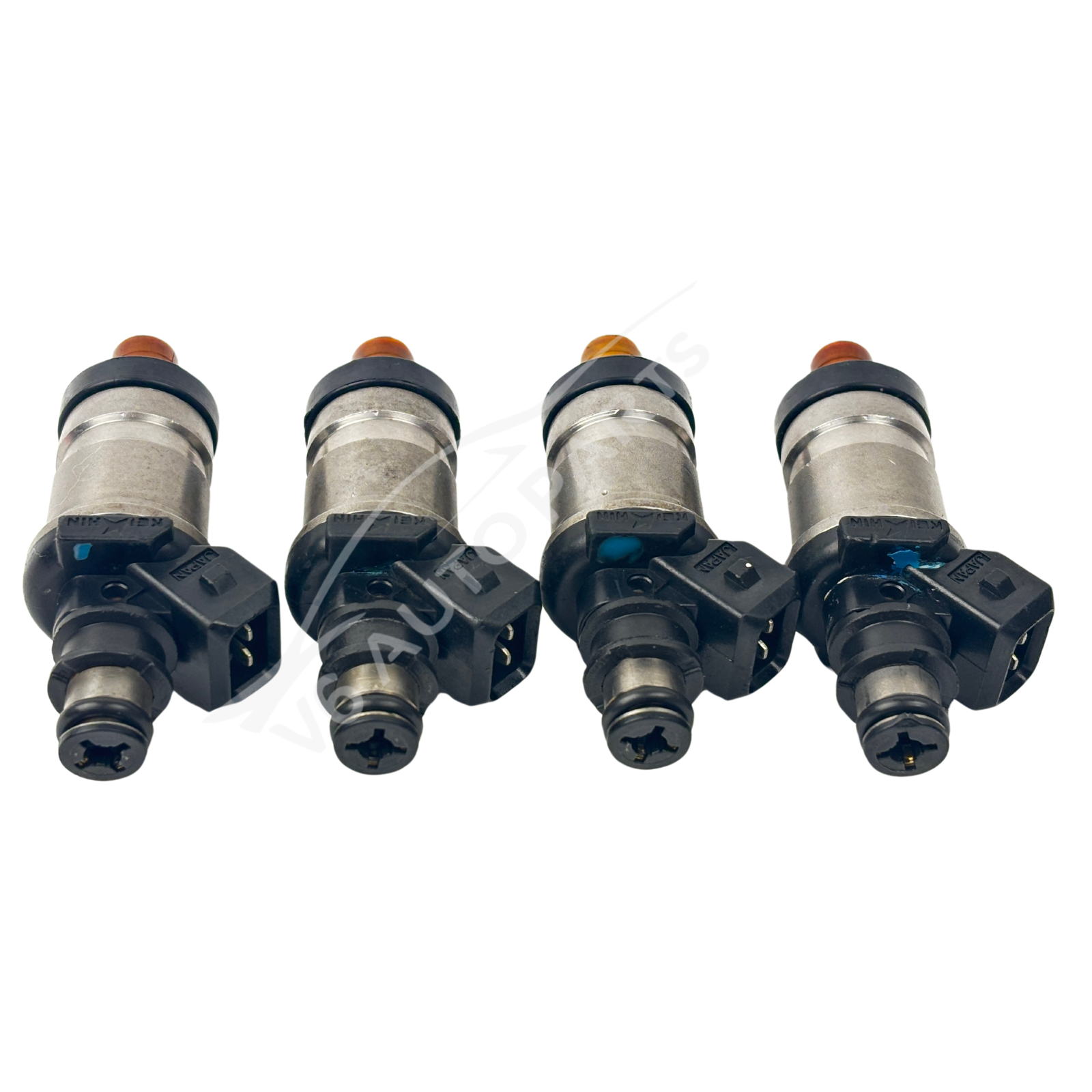 4 x 06164p13000 Fuel Injectors For 1993 - 1996 Honda Prelude MKV Coupe FWD 2.2L Petrol