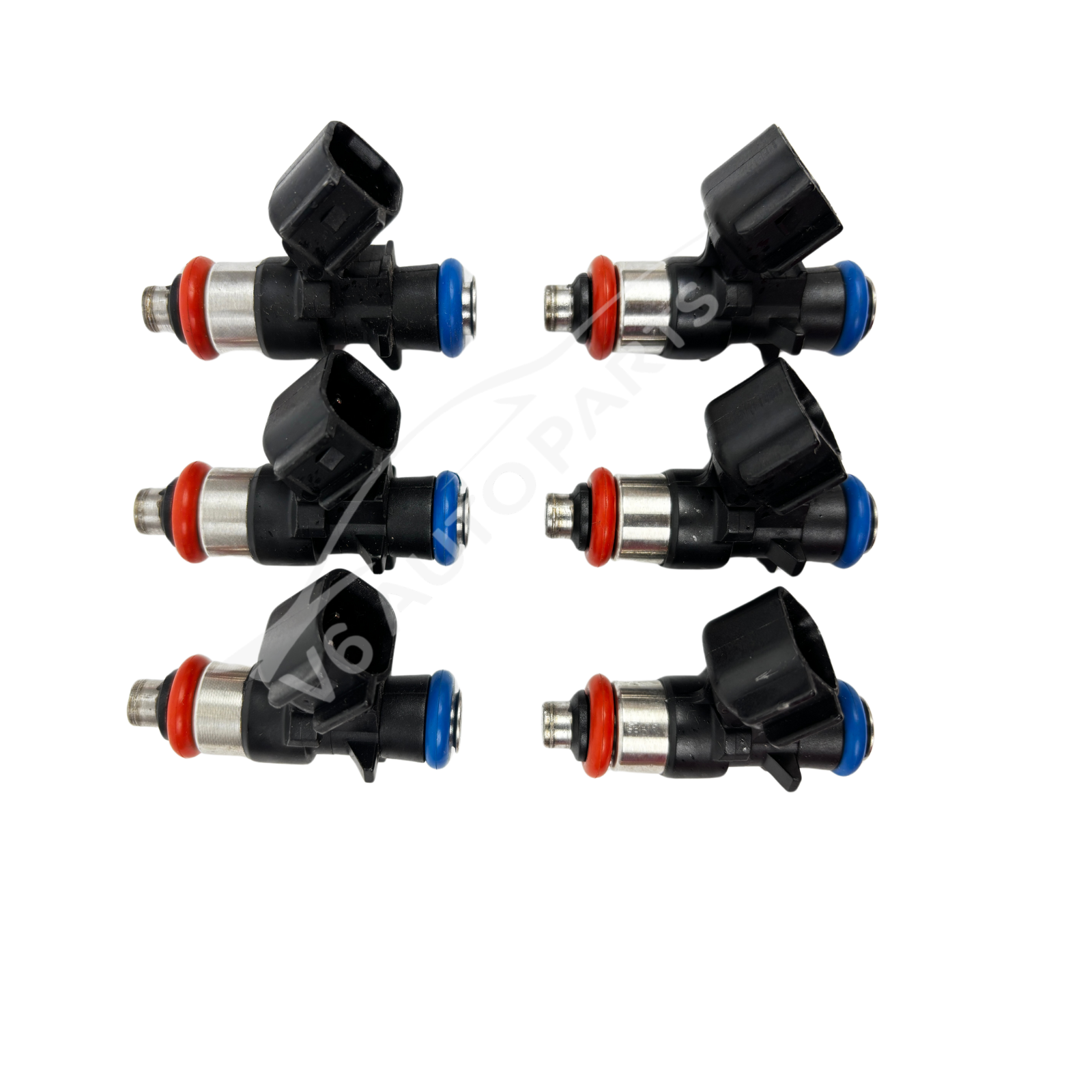 6X 0280158233 Fuel Injectors For 2011 - 2014 VOLKSWAGEN ROUTAN 3.6L Petrol MPV FWD