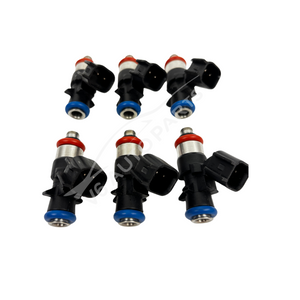 6X 0280158233 Fuel Injectors For 2011 - 2014 VOLKSWAGEN ROUTAN 3.6L Petrol MPV FWD
