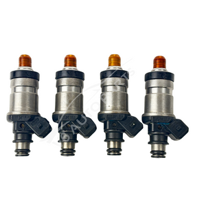 4 x 06164p13000 Fuel Injectors For 1993 - 1996 Honda Prelude MKV Coupe FWD 2.2L Petrol
