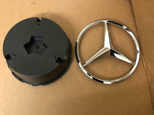 Mercedes Benz GLE Class W292 front grille chrome emblem badge