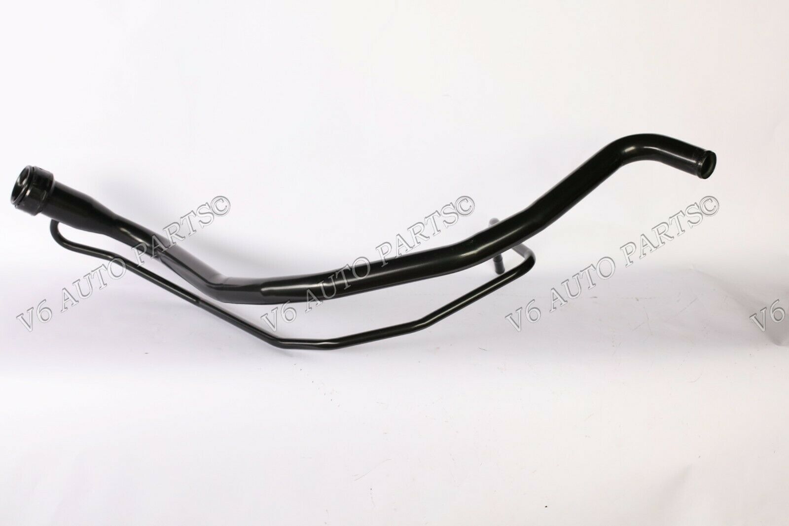 Black pipe for front of car, fits 2001-2007 Corolla E12 VVT-i petrol fuel tank filler neck.