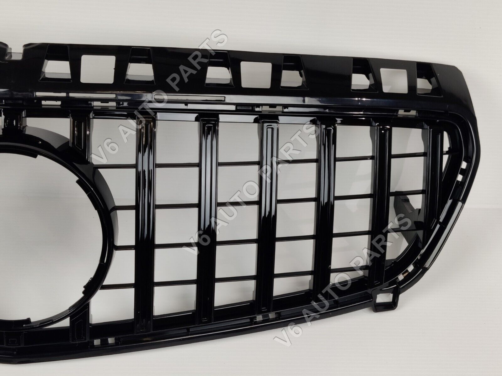Custom front grille for Mercedes C Class, 2012-2015 edition.