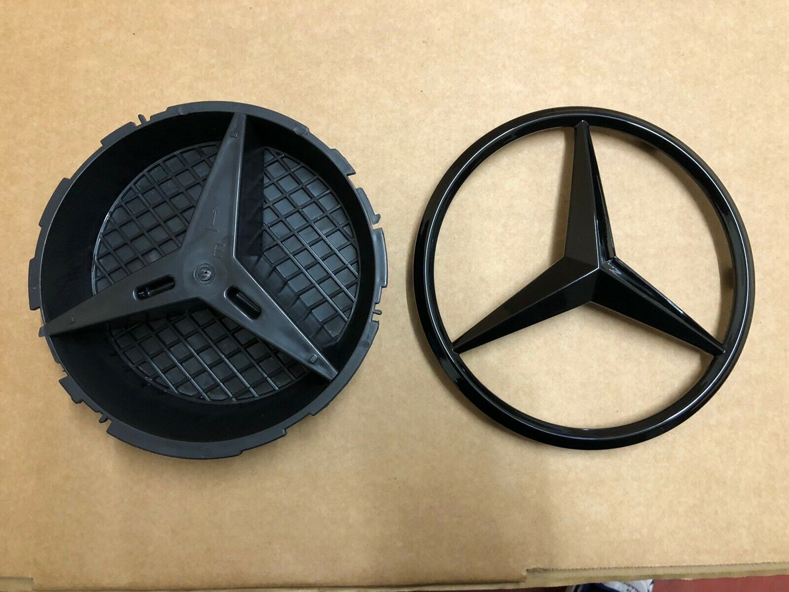 Mercedes logo parts for 2016+ Benz E-Class W213 front grille.