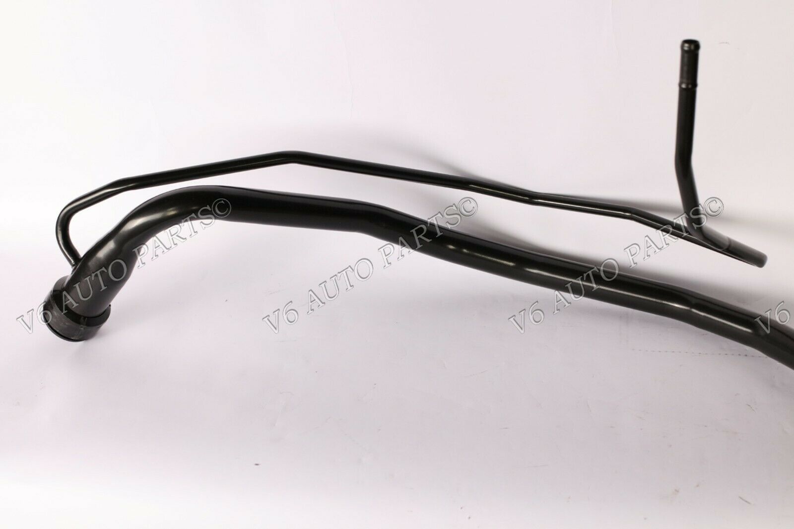 Genuine black hose for front of car, compatible with 2001-2007 Corolla E12 VVT-i petrol fuel tank filler neck pipe.