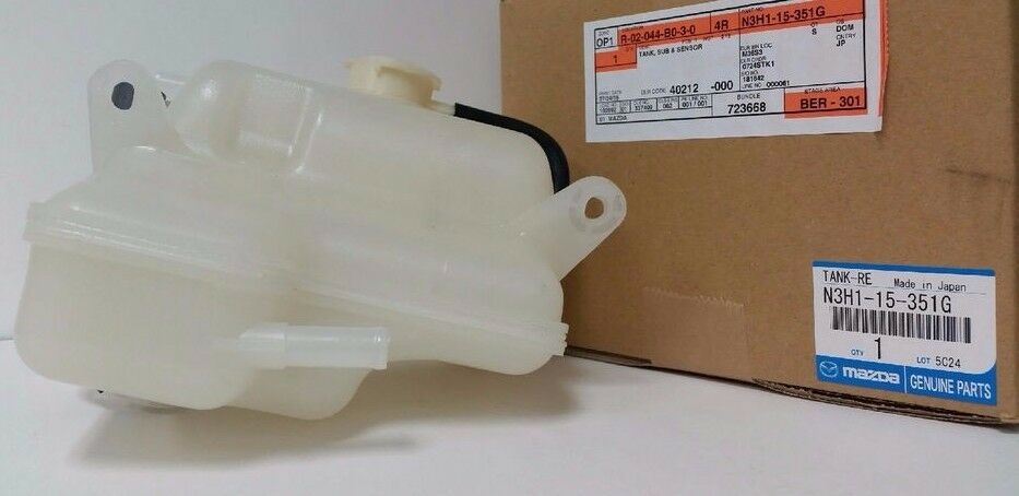 MAZDA RX-8 RADIATOR OVERFLOW COOLANT EXPANSION TANK BOTTLE N3H1-15-351G