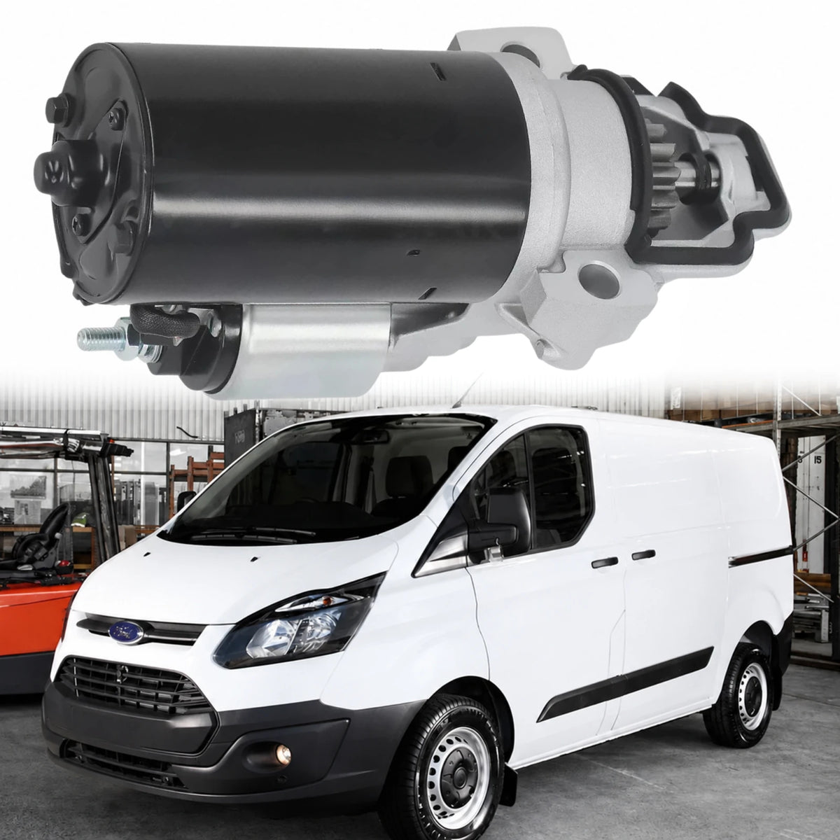 image of Ford Transit 2.2 TDCi Diesel Engine Starter Motor 00010DB94E