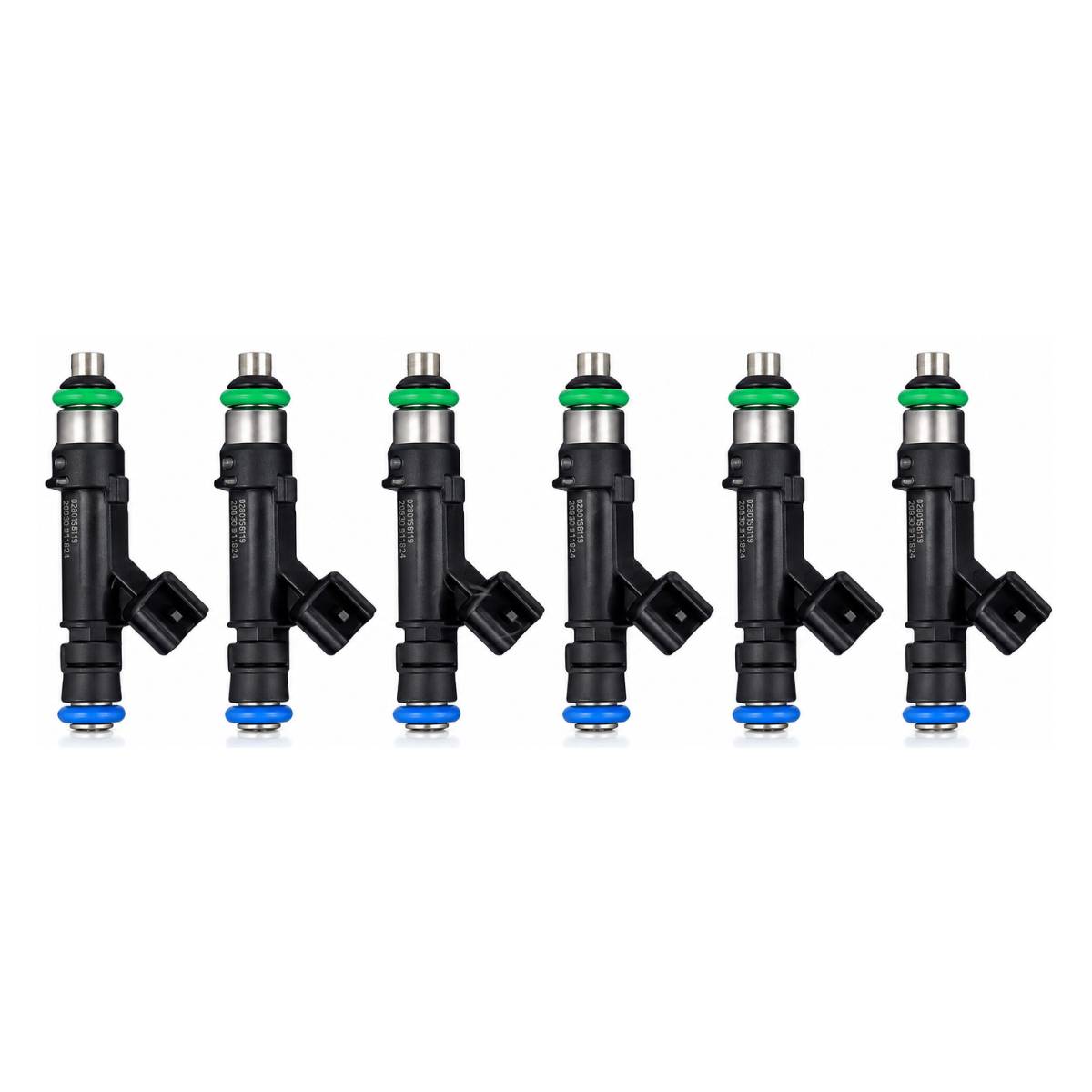 6x Fuel Injectors 04861667AA – Fits 2007‑2010 Jeep Wrangler MKIII 3.8L Petrol AWD