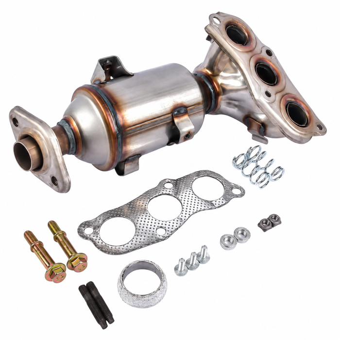 image of catalytic converter with gasket kit for Citroen C1 0342K0
