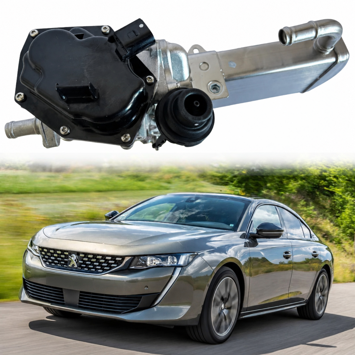 image of Skoda 2.0 TDI EGR valve and cooler replacement 03L131512DN