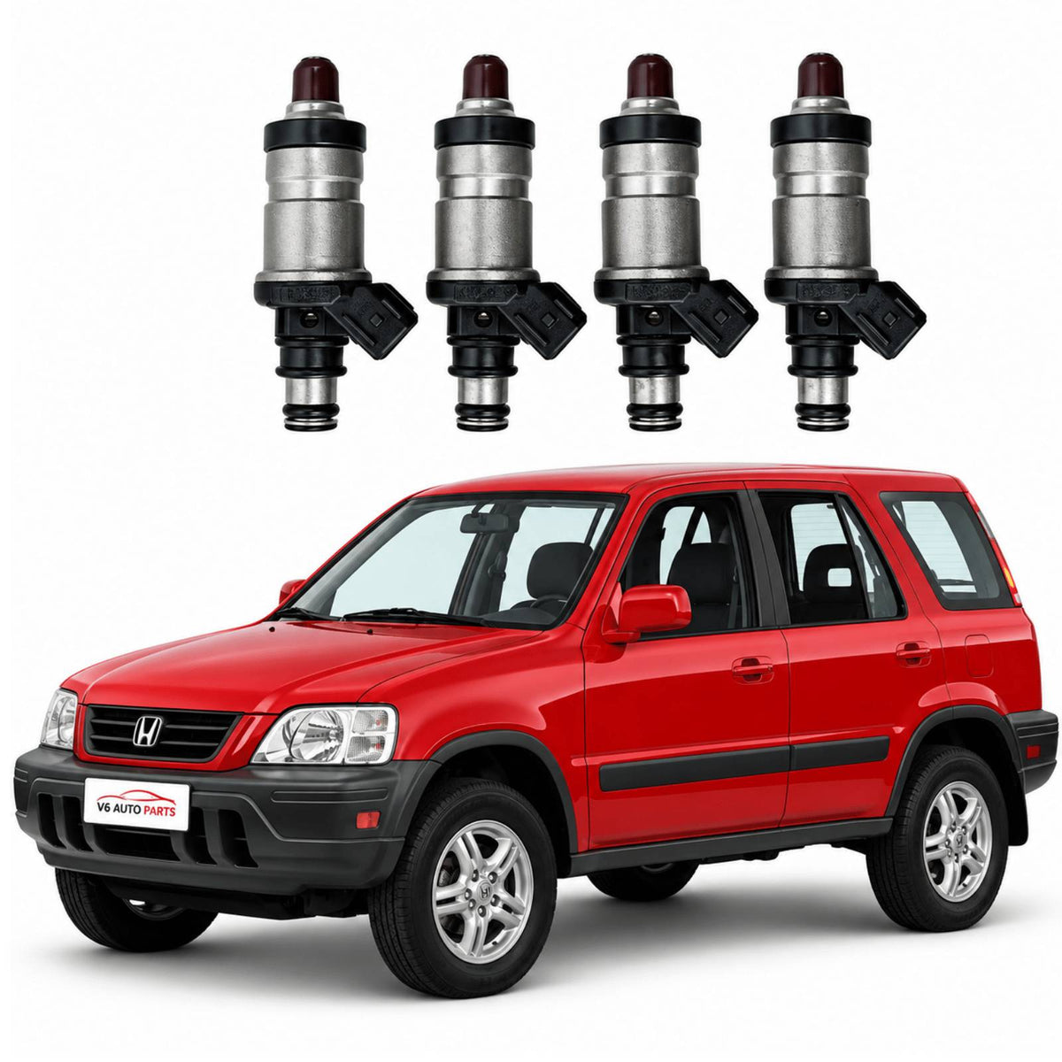 Image of 06164-P2J-000 petrol fuel injectors for 1997–1998 Honda CR-V