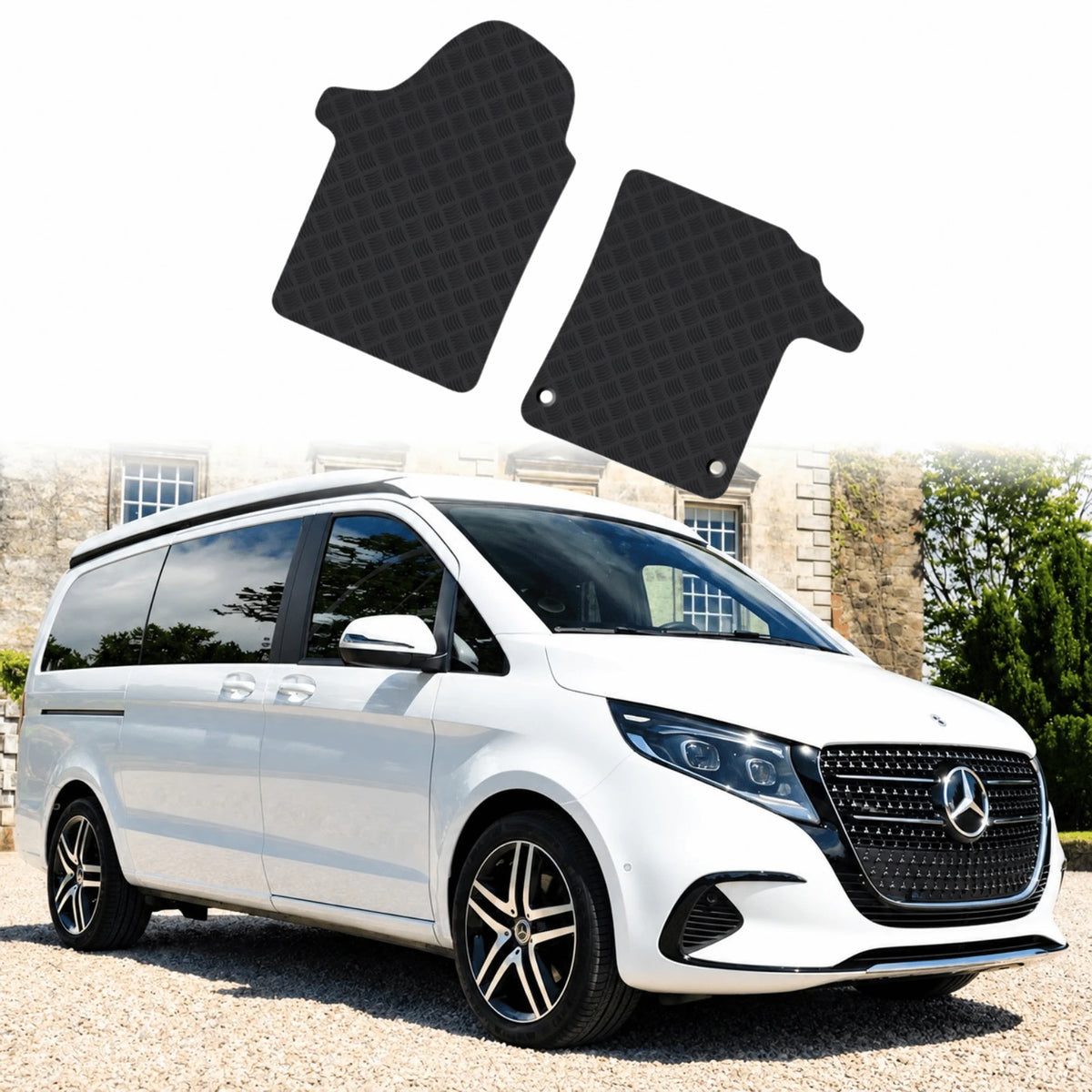 Image of Mercedes Vito Rubber Floor Mats 10089-5