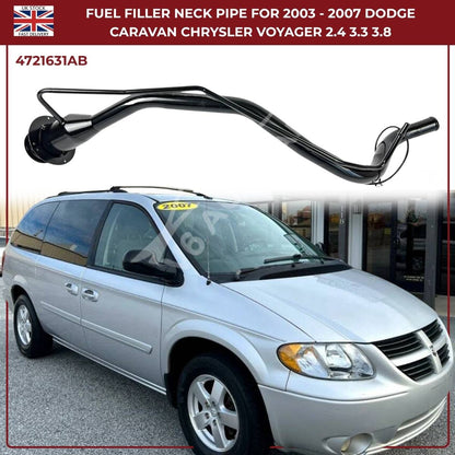 Fuel Filler Neck Pipe – Dodge Caravan & Chrysler Voyager (2003–2007) | OEM Ref 4721631AB
