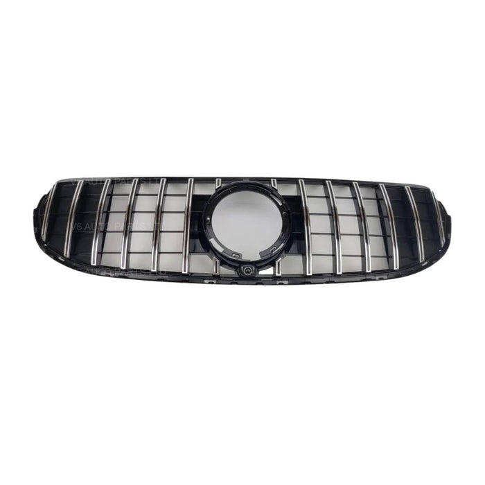 Front Bumper Panamericana Chrome Grille – Fits Mercedes-Benz GLC-Class X253 (GLC 200d, GLC 300 | 2019–2023 Facelift)