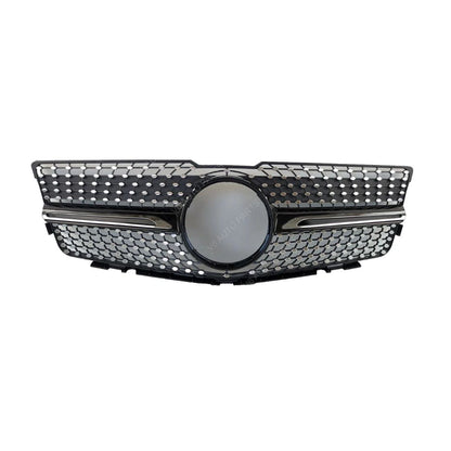 Schwarzer Frontstoßstangengrill für Mercedes Benz GLK-Klasse 2008–2012 X204 PreFacelift Sport