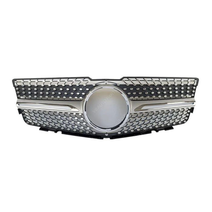 For Mercedes GLK‑Class X204 200CDI Front Radiator Grille (2008–2012 Pre‑Facelift, Chrome Finish)