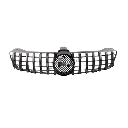 For Mercedes CLS-Class W219 GT Front Grille – Gloss Black Radiator Grill Upgrade (2005–2008)
