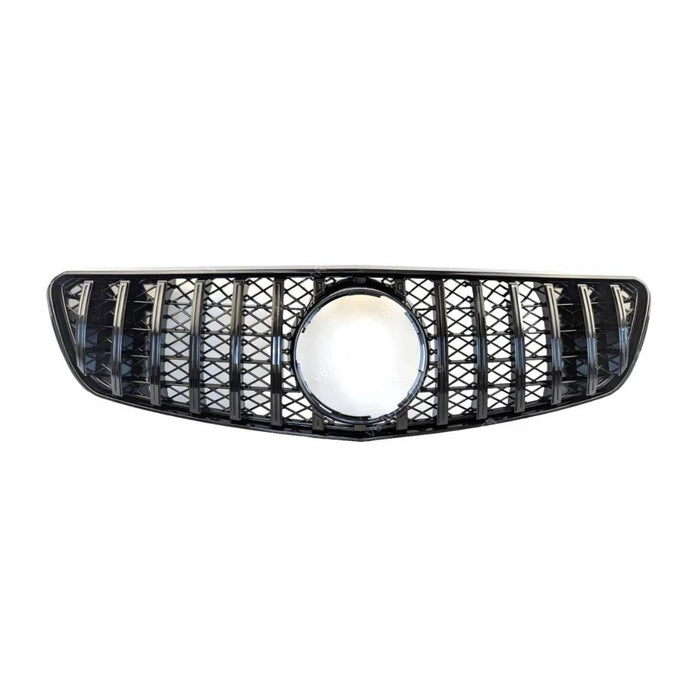 For Mercedes R-Class W251 AMG R300L Panamericana GT Front Bumper Grille – Gloss Black (2006–2010)