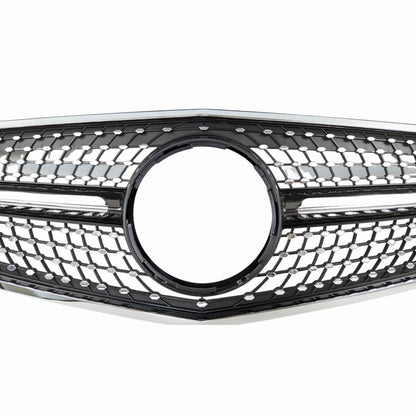 Mercedes-Benz E-Class S212 (2009–2013) Front Bumper Diamond Grille – E63 AMG Style – Fits E200 to E400