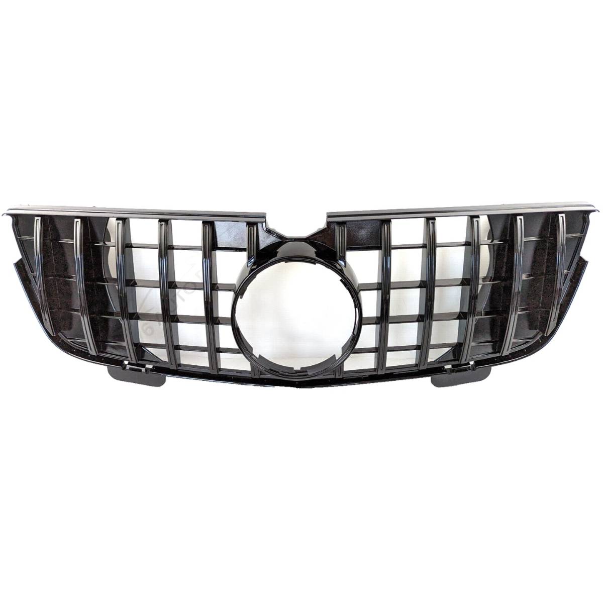 For Mercedes‑Benz GL‑Class X164 (2006–2009) Front Radiator GT‑R Style Black Grille – Fits GL320 & GL450