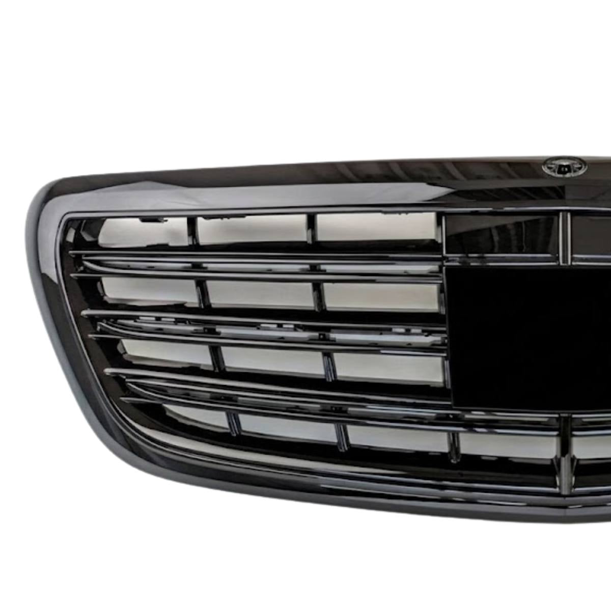 119B Frontstoßstange, glänzend schwarzer Kühlergrill für 2014 bis 2018 W222 S-Klasse S350 S65L S560 AMG Night View