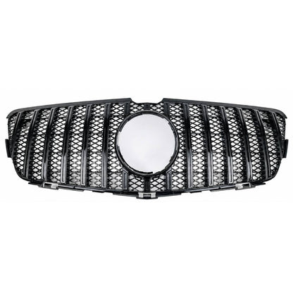 For Mercedes R-Class W251 GT Grille – Gloss Black Front Radiator (2011–2017, AMG R63 / R280CDI)