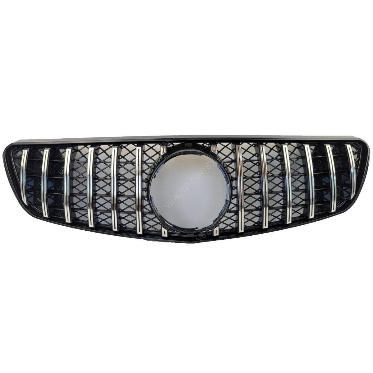 For Mercedes R-Class W251 GT Panamericana Chrome Grille (2006–2010, AMG R300 R320 R400)