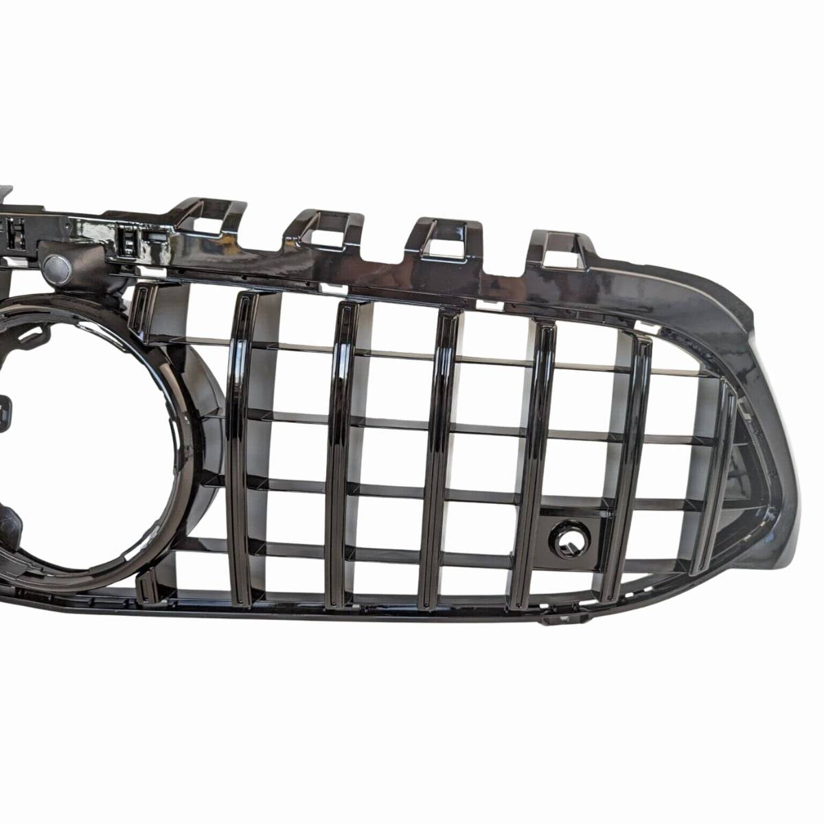 For Mercedes-Benz A-Class W177/V177 GT Panamericana Front Radiator Grille – Gloss Black (A200, A250, AMG A35, 2018–2023)