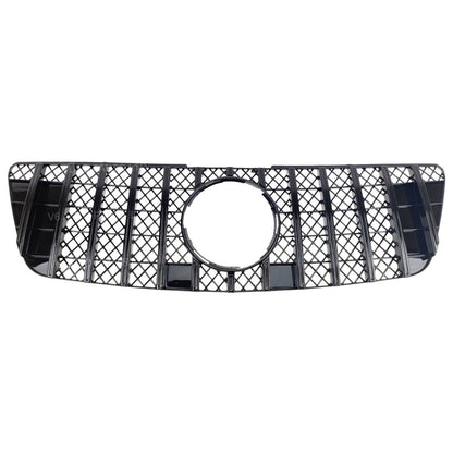 For Mercedes M-Class W164 Front GT Grille – Gloss Black (ML320/ML350/ML550, 2009–2012)