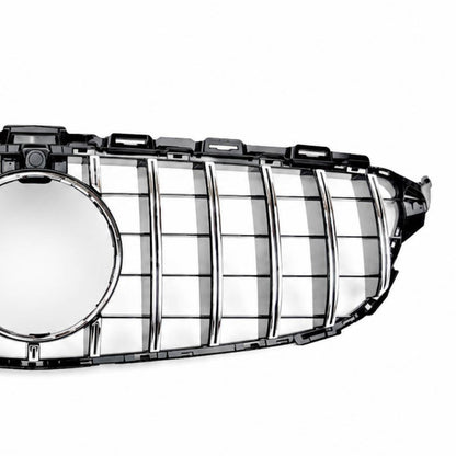Mercedes‑Benz C‑Class C205 Coupe GT‑R Panamericana Front Radiator Grille (2015‑2018, With Camera Hole)