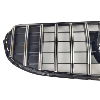 Front Bumper Panamericana Chrome Grille – Fits Mercedes-Benz GLC-Class X253 (GLC 200d, GLC 300 | 2019–2023 Facelift)