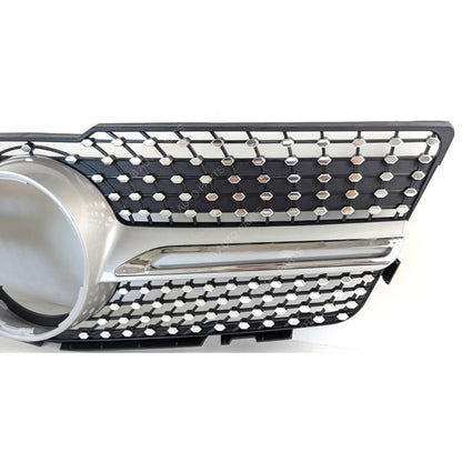 For Mercedes GLK‑Class X204 200CDI Front Radiator Grille (2008–2012 Pre‑Facelift, Chrome Finish)