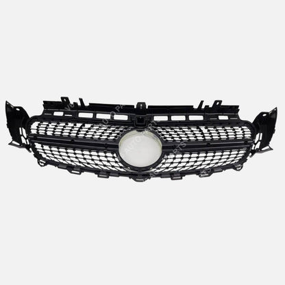 For Mercedes-Benz E-Class W213/W238 Front Bumper Diamond Grille (2016–2021 | E200, E220, E300, E400, E43, E53 | Cabrio & Saloon)