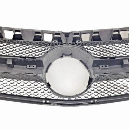 For Mercedes-Benz A-Class W176 Front Bumper AMG Sport Grille – Gloss Black (A45, A180, 2012–2015)