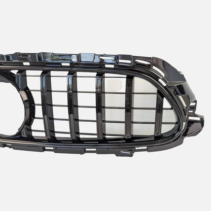 For Mercedes Benz E‑Class A238 E350 (2020–2023) Front Radiator Panamericana Black GT Grille Upgrade