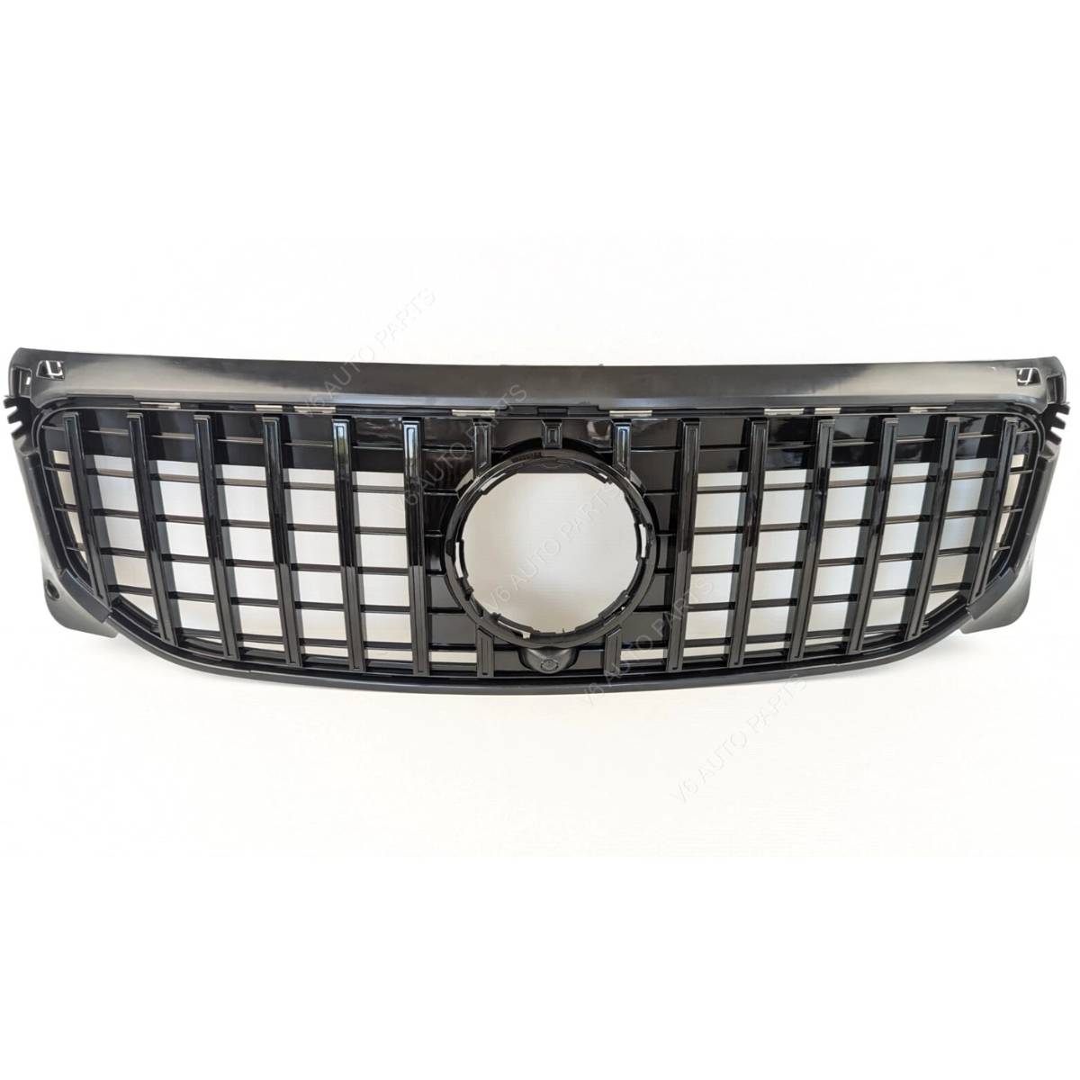 For Mercedes‑Benz GLB‑Class X247 (2019–2023) GT Panamericana Front Radiator Grille – Gloss Black Upgrade for GLB220