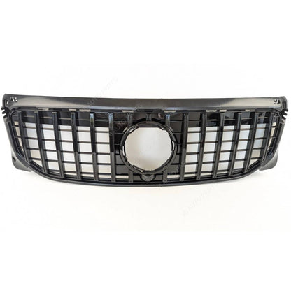 For Mercedes‑Benz GLB‑Class X247 (2019–2023) GT Panamericana Front Radiator Grille – Gloss Black Upgrade for GLB220