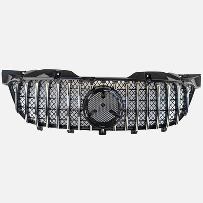 Front Radiator Grille Silver Chrome – Mercedes Sprinter W906 MK2 Pre‑Facelift 2009‑2013