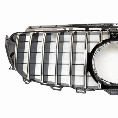 For  Mercedes-Benz E-Class A238 Front Bumper GT Panamericana Chrome Grille (2016–2021 | E250, E300, E400 | Avantgarde, Sport, AMG-Line)