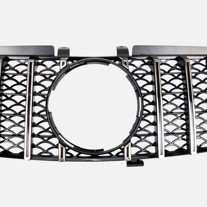 For Mercedes W164 ML-Class Front Bumper Chrome Sport Grille (2005–2008, ML550)