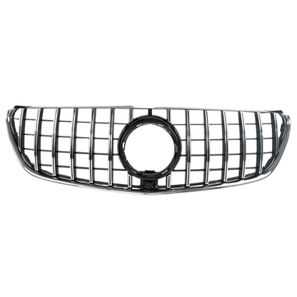 For Mercedes V-Class V250/V260 GT Grille – Black Slats Chrome Panamericana (2015–2023)
