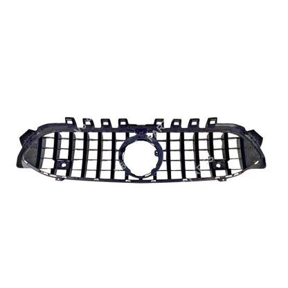 Mercedes‑Benz A‑Class W177/V177  Chrome Slats  GT Panamericana Front Radiator Grille – Fits A180, A200 (2018‑2023, Facelift, AMG Line)