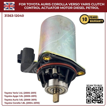 Clutch Actuator Motor for Toyota Auris Corolla Verso Yaris Vitz Aygo | OEM Ref 3136312040