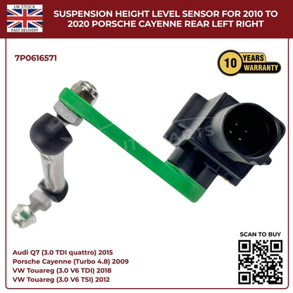Suspension Height Level Sensor – Rear Left/Right | Porsche Cayenne (2010–2020)